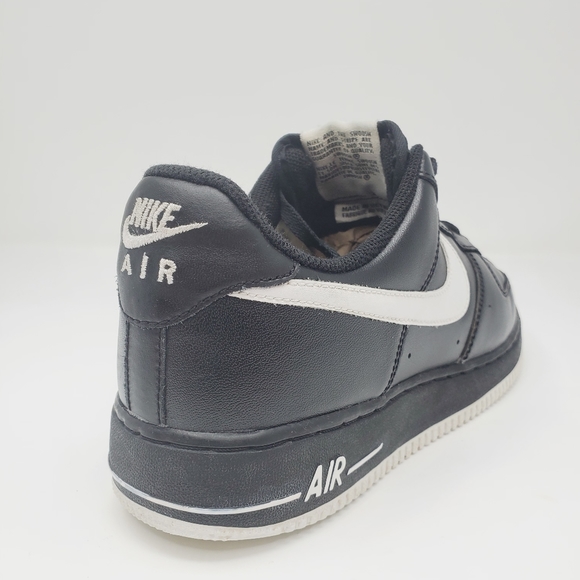 *SOLD* Nike Air Force 1, Black/White, Mens US 8.5 - Picture 3 of 12